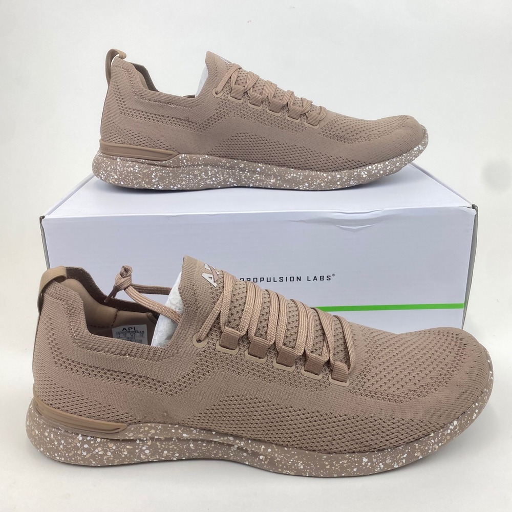 APL Athletic Propulsion Labs TechLoom Breeze Almond Clay Speckle Shoes‎